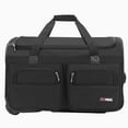 thumbnail image 5 of New York Xpress 22" Rolling Duffel Bag with Wheels and Telescopic Handle, Black Polyester Travel Bag,TB328, 5 of 9