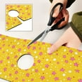 thumbnail image 6 of Yayeee Faucet Mat for Kitchen Sink 30" Diatomite Long Splash Guard Pad, Pink White Stars, 2 Pack, 6 of 7