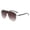 Brown-3, variant on Oversized Wrap Around Retro Sunglasses for Women Classic Shield One Piece Frame Pilot Aviator Big Sunnies UV Protection Metal Frame Designer Shades