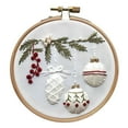 thumbnail image 2 of AKEGAMN Clearance! Christmas Embroidery Kit For Adults Beginners Christmas Embroidery Kit For Adults Beginners, Diy Handmade Candy Cane Pattern For Kids, Stamping Embroidery Patterns For Home, Chris, 2 of 9
