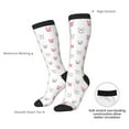thumbnail image 5 of Picia Women Crew Soft Moisture-wicking Socks Girl Rabbit Pattern Design Cotton Socks, One Size fit All, 5 of 9