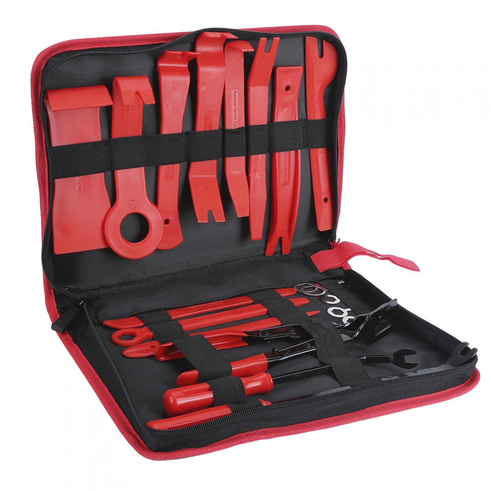 7-Piece Pro Trim And Moulding Removal Tool Set For Cars & Vans - Universal Bodyshop & Garage Kit