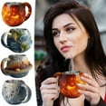 thumbnail image 5 of Yaoyar Earth Shaped Mug, Planet Coffee Cup for Hot & Cold Drinks, Solar System Astronomy Gift for Lovers, Men, Women, 5 of 7