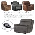 thumbnail image 1 of Pièces de Rechange Universelles en Métal Robustes pour Poignée de Déverrouillage de Fauteuil Inclinable, pour Poignée de Fauteuil Inclinable Taille 3x3.5 Pouces, 1 of 6