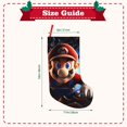 thumbnail image 3 of Saiise Mario Print 18 Inches Christmas Stockings,Large Stockings for for Christmas Xmas Tree Holiday Fireplace Family Decor Gifts, 3 of 8