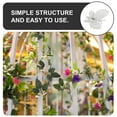 thumbnail image 3 of FENGGUIQU 10Ud Abrazaderas Claras Para De Plantas Ideales Para Y Vegetales Trepadores, 3 of 7