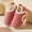 Watermelon Red, variant on BYHONG Boys and Girls Slippers Flat Bottom Lightweight Soft and Comfortable Warm Solid Color Cartoon Animal Shape Kids Slippers Indoor Girls Boys Slipper Watermelon Red 8(US Size)