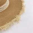 thumbnail image 4 of Versatile Brimmed Straw Hat For Women Summer Lace Outing Sun Hat Small Fresh Bow Shading Beach Hat Drop Visor International Fisherman Hat for Men Old Looking Hat Cowboy Hats Women Sailing Hats for, 4 of 6