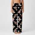 thumbnail image 2 of Landzoo One Custom Print Couples Matching Pants Valentine's Day Soft Casual Sleepwear For And Soft Beautiful Women's Casual Pants, 2 of 6
