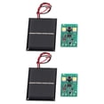 thumbnail image 2 of Solar Light Control Panel, 2 Set 1.2V Sturdy Constant Current Driving Solar Light Controller Board  For Patio, 2 of 8
