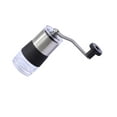 thumbnail image 4 of bedienty Coffee Adjustable Manual Coffee Mill Home Picnic Wood for Office Silver, 4 of 6