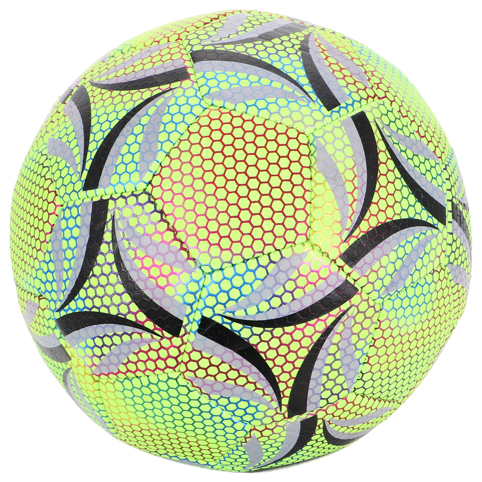 WRISTBIQUE Glow in Dark Soccer Ball for Training with Enhanced Visibility and Durable Design