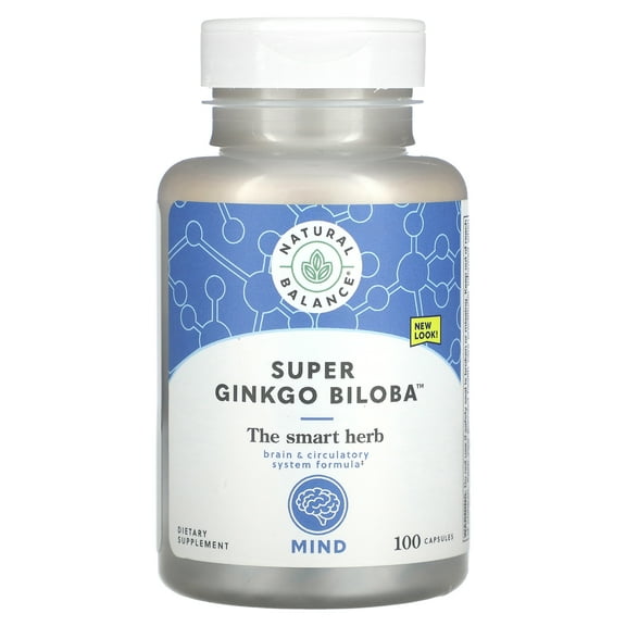 Action Labs Super Ginkgo Biloba Plus Gotu Kola Capsules, 100 Ct