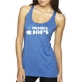 thumbnail image 1 of Mocha Joe's Coffee Stand Shop Logo | Womens Pop Culture Premium Tri-Blend Racerback Tank Top, Vintage Royal, Large, 1 of 4