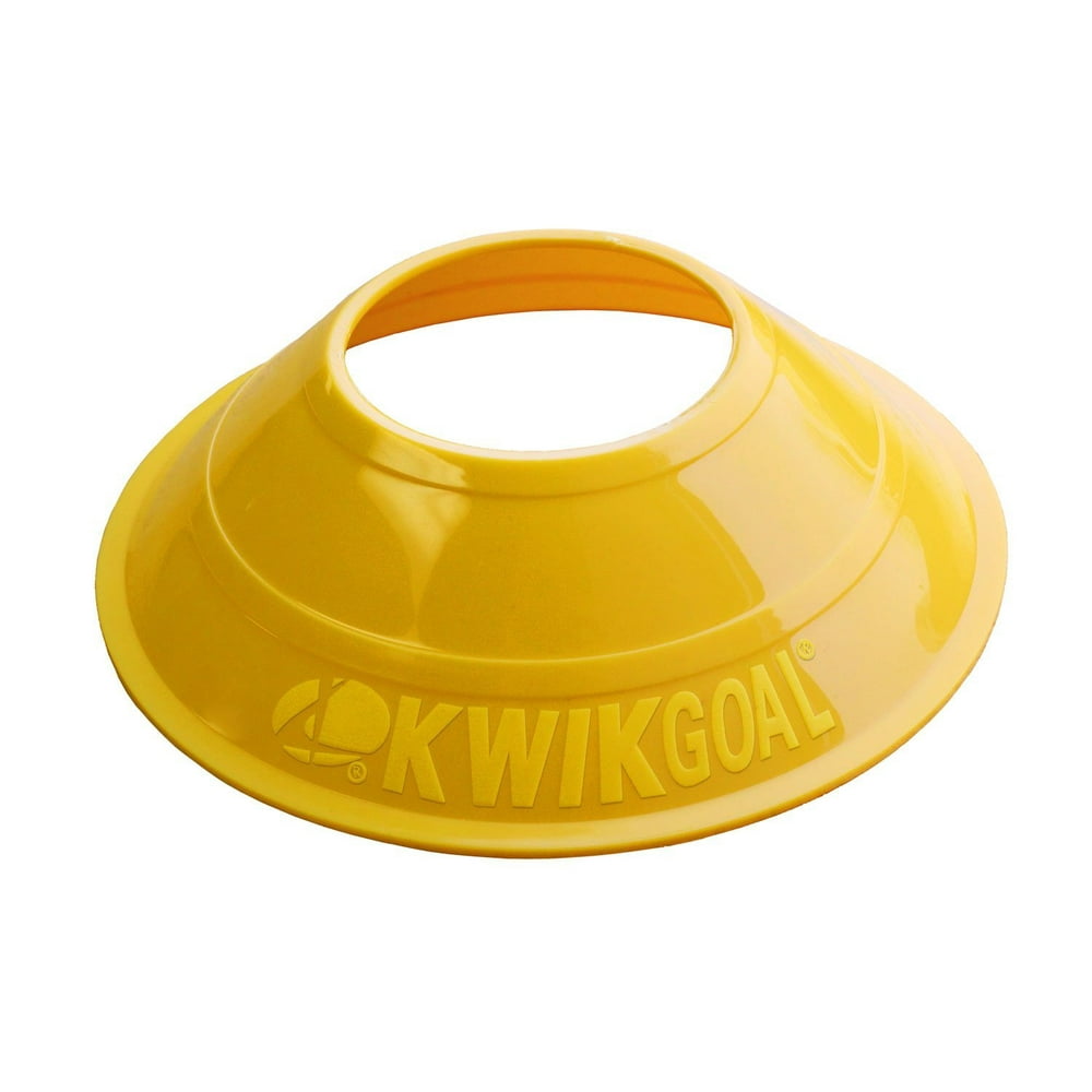 Kwik Goal Mini Small Disc Yellow Training Cones Pack of 25 Walmart