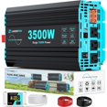 thumbnail image 1 of Inversor de Potencia LANDERPOW 3500W Onda Sinusoidal Pura 12V a 120V, 1 of 9