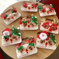 thumbnail image 3 of Marco de gafas de Navidad para hombre y mujer, diadema de alce, Papá Noel, árbol, fiesta, regalo divertido y encantador, decoración de fiesta, 3 of 4