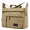 Brown, variant on Large Capacity Men's Canvas Crossbody Bag, Multi-Compartment Casual Sports Shoulder Bag for Daily Use