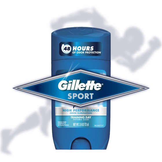 Gillette Gillette Sport High Performance Odor Elimination Invisible
