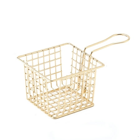 

Deep Fryer Serving Food Strainer Basket French Chip Frying Serving Food Kitchen