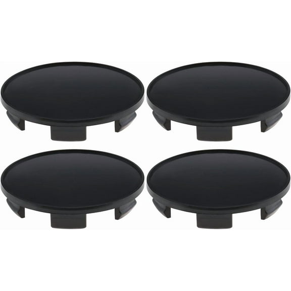 4Pcs Wheel Hub Center Caps Replacement Compatible with BMW Car Conversion Wheel Centre Cover Auto Hubcaps Car Accessories Black OD 68 mm ID 62 mm