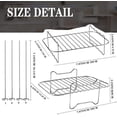 thumbnail image 2 of 201SS Stainless Steel Hot Air Fryer Accessory Compatible with Ninja Foodi AF300EU and AF400EU Models, Includes Rack, 2 of 5