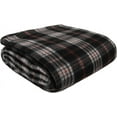 thumbnail image 6 of 24 Pack Bulk Plaid Sherpa Fleece Throw Blankets 50 x 60 for Wedding Guests, Homeless, Pets | Plaid Fleece Throw Blankets Bulk, 6 of 16