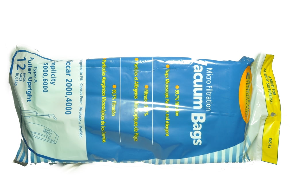 Riccar Type A Upright Vacuum Cleaner Bags