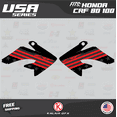 thumbnail image 2 of Kalair GFX Graphics Kit for Honda CRF80 (2011-2016) Usa Series, 2 of 5