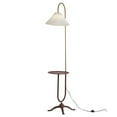 thumbnail image 4 of 72" Modern LED Light Floor Lamp with Tray for Bedroom Office With Adjustable Lamp Head 60W, 4 of 21