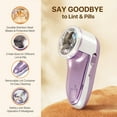 thumbnail image 4 of Fabric Shaver and Electric Lint Remover,USB Rechargeable Sweater Defuzzer ,Remove Clothes Fuzz, Lint Balls, Pills, Bobbles, 4 of 8