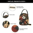 thumbnail image 4 of FORMRS Crossbody Bag for Women Quilted Travel Shoulder Cell Phone Purse with Chain Strap Handbag, Red Flowers Pattern, 4 of 7