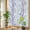 Purple, variant on Sage Green Privacy Window Film, Decorative Stained Glass Window Film, Farmhouse Sage Green Decor Resuable Rainbow Static Cling for Home Bathroom Living Room Glass Door 23.6"x59"