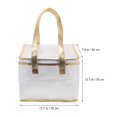 thumbnail image 4 of 1pc Cake Packing Bag Insulated Thermal Food Storage Bag Portable Handheld Bag, 4 of 9