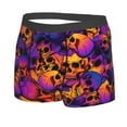 thumbnail image 2 of Kll Skull Men'S Cotton Boxer Briefs Underwear-Large, 2 of 9