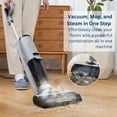 thumbnail image 4 of Tineco GO Steam Wet Dry Vacuum Floor Washer & Steam Mop for Hard Floors, 230°F Steam Cleaning, Dual Tank System, Self-Cleaning, 4 of 6