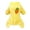 Yellow, variant on SPRING PARK Dog Pajamas Adorable Puppy Clothes Fruit Pattern Jumpsuit Pjs Pet Apparel Soft Fleece Cat Coat