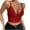 Wine, variant on DAFPZW Lace Cami for Women,Sexy Bralette Crop Top V Neck Bustier Top Adjustable Spaghetti Strap Going Out Lingerie Outfits