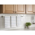 thumbnail image 4 of Serafina Home Light Blue Striped And Chevron Set Of 6 Kitchen Towels 16" x 26", 4 of 8