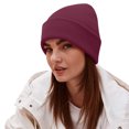 thumbnail image 2 of Beechfield Mens/Womens Original Cuffed Beanie, 2 of 3