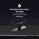 thumbnail image 5 of Sidaley Soporte para teléfono móvil Plegable Rotación de 360 ​​​​° Pata de cabra Soporte trasero universal para teléfono móvil Negro 5piezas, 5 of 6