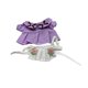 thumbnail image 5 of Traje de mucama de peluche con delantal, accesorios de fotografía de moda, educativo, hazlo tú mismo, vístete para una muñeca de 5,91'' Violeta, 5 of 7