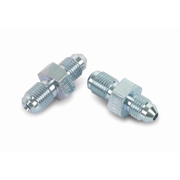 Earl s Plumbing Adapter Fitting 592032ERL Steel; Set Of 2; Bagged Packaging