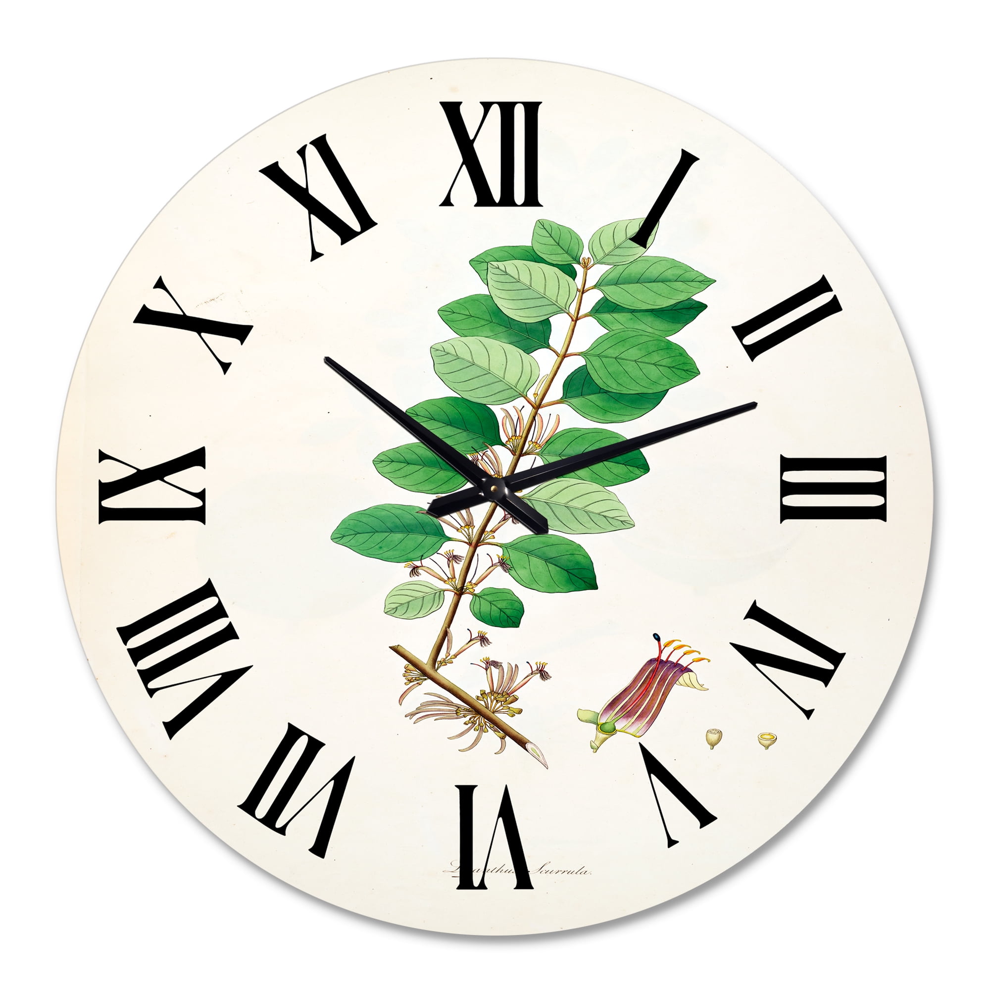 Designart 1 in Farmhouse Wall Clock