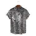 thumbnail image 3 of Camisa hawaiana con estampado 3D de piel de serpiente y leopardo para hombre, camisas casuales holgadas de verano para la calle, blusa Aloha de manga corta a la moda para verano, 3 of 5