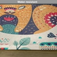 thumbnail image 6 of Ambesonne Paisley Place Mats Set of 4, Cat and Flower Leaf, Standard Size, Multicolor, 6 of 6