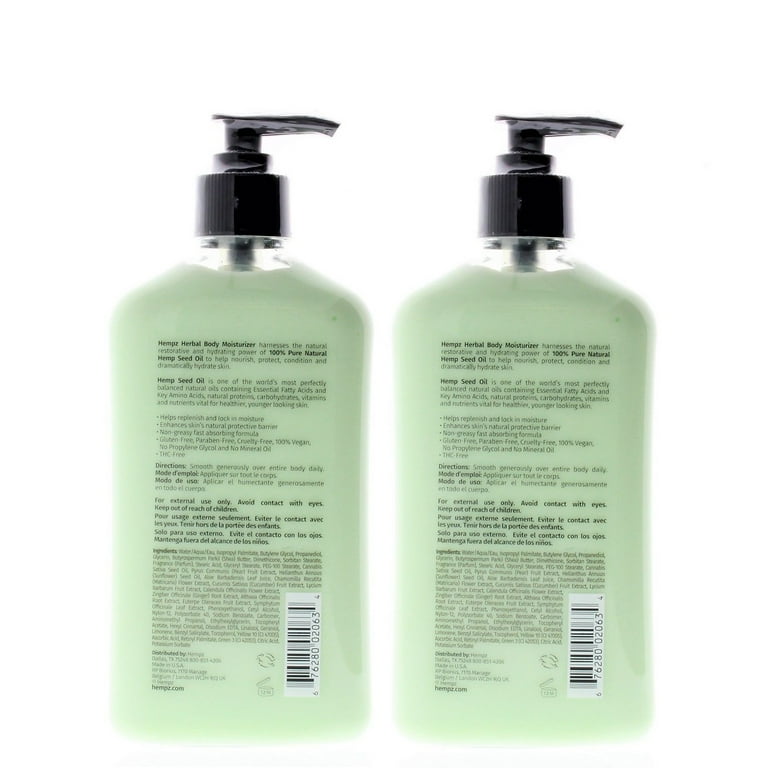 Hempz Exotic Green Tea & Asian Pear Herbal Body Moisturizer
