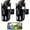 Black, variant on Solar Security Cameras Wireless Outdoor, 2K 2.4G/5G Solar Camera Outdoor Wireless, Battery Powered Wire-Free WiFi Cameras for Home Security, 360° PTZ, AI Human Detection, Color Night Vision