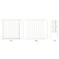 thumbnail image 4 of BabyDan Flex XXL Room Divider Safety Gate, Play Space 35.4" - 138", White, 4 of 5