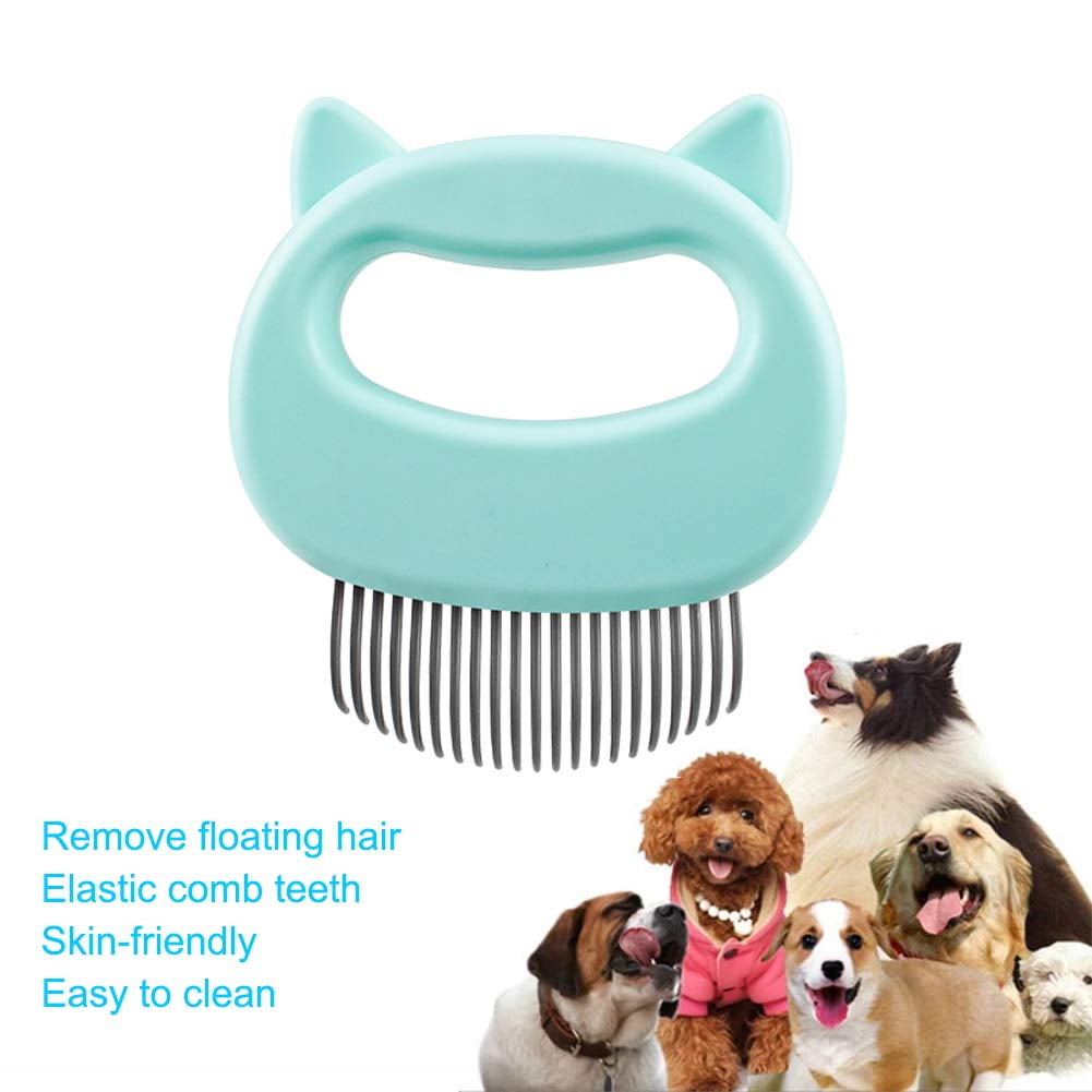 Pet Puppy Dog Cat Grooming Wooden Handle Hair Brush Comb Slicker Tool S M L 